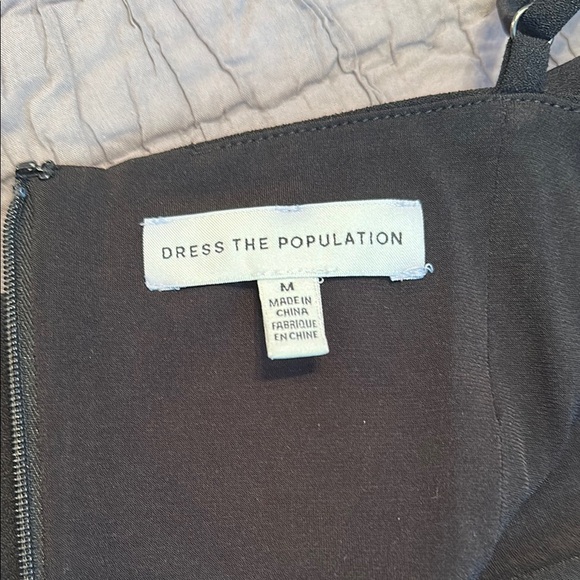 Dress The Population Elegant Black Women's Dress size medium. - Picture 12 of 15